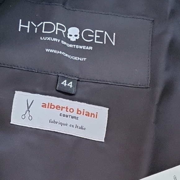 NWT Hydrogen Alberto Biani Skirt Wrap Mini Wool Blend Size 44/Large SkullS - Picture 5 of 5